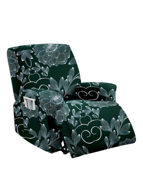 Cortina Super Stretch Printed Recliner Cover Recliner Couch Covers ...