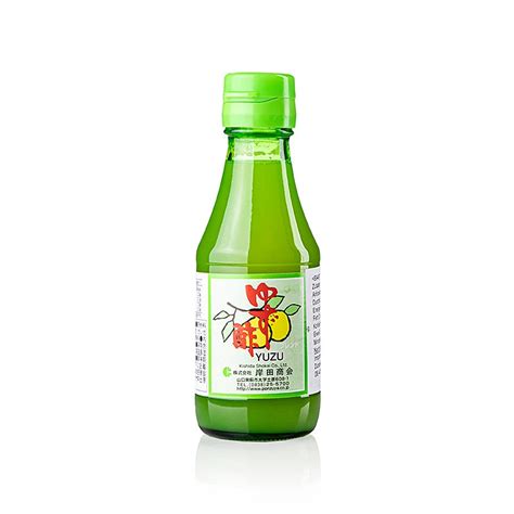 Yuzu dengan jus buah Daidai, 80/20, Kishida, Jepang, 150 ml, Botol ...