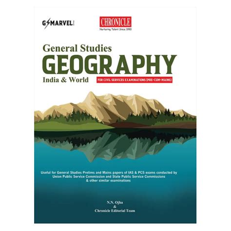 General Studies Geography India & World | By NN Ojha | 2022nd Edition ...