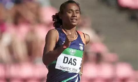 Star athlete Hima Das, who was hit by Corona, returned to Patiala for ...