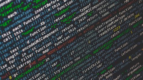 Wallpaper code, letters, screen, blur, colorful, lettering, words hd ...