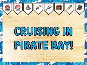 CRUISING IN PIRATE BAY! Pirate Bulletin Board Kit & Door Décor ...