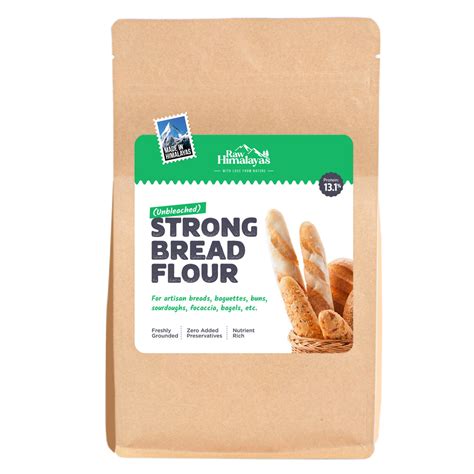 Buy Strong Bread Flour | Unbleached & High Protein Flour | Raw ...