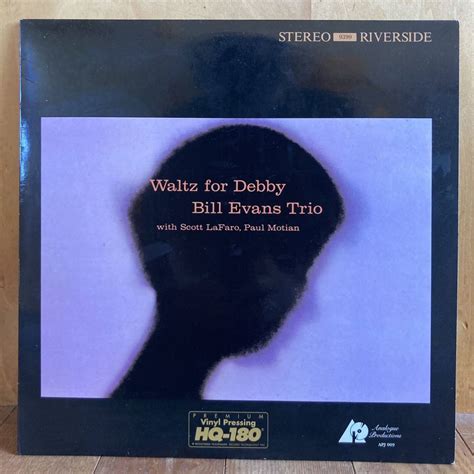 Analogue Productions APJ009 Bill Evans Trio /Waltz for Debby /LP US盤 180g重量盤(ジャズ一般)｜売買されたオークション ...