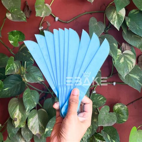 Plastic Knife Blue / Thick Fondant Knife (Set of 10) – EBAKE