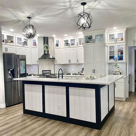 30 Beautiful Shiplap Kitchen Island Ideas For Farmhouse Elegance