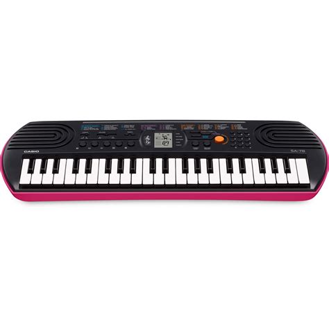 Синтезатор - Casio SA-78 - eMAG.bg