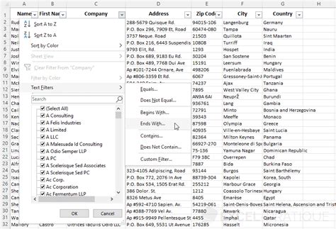 How to Filter in Excel When There Is Space 的图像结果
