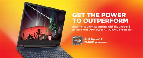 HP Victus Gaming Laptop, AMD Ryzen 7 7840HS AI powered, 6GB RTX 3050 ...
