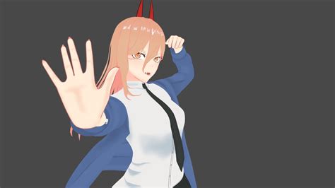 Power (Chainsaw Man) - 3D model by MofuMerchant (@HentaiBoi) [8f244ec ...