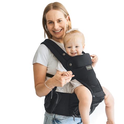 Momcozy Baby Carrier with Hip Seat, 2-in-1 Forward-Facing Carry for ...