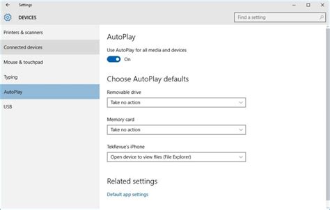 Image result for AutoPlay Settings