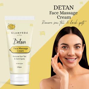 GLAMVEDA Detan Cream | Reduces Sun Tan , Hyperpigmentation & Dark Spots ...