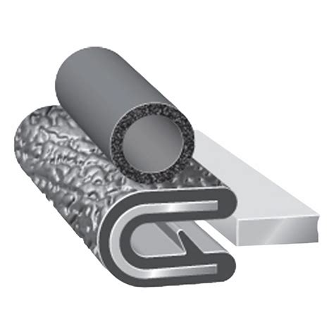 TRIM LOK INC, Rounded, 250 ft Overall Lg, Trim Seal - 913Y30|7M062B3X3 ...