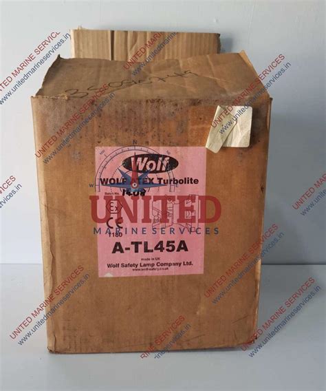 WOLF ATEX TURBOLITE SAFETY LAMP SIRA02ATEX5099X | United Marine Services