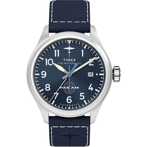 TIMEX Waterbury Traditional Blue Round Dial Mechanical Automatic Men's
