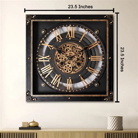 Journey of Hours Luxury Designer Wall Clocks for the Home With Moving ...