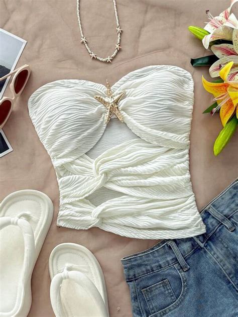 Women's Tube Tops | Crop Tops,Bandeau Tops | SHEIN USA