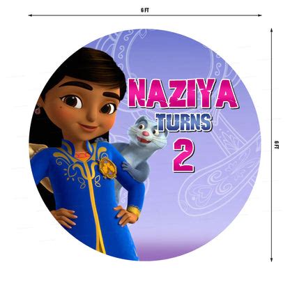 Mira Royal detective Theme Backdrop | Birthday Party Supplies Online ...