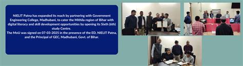 Government of India : National Institute of Electronics & Information ...