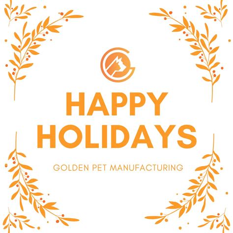 Golden Pet Manufacturing® on LinkedIn: #happyholidays #seasonsgreetings ...