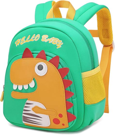 Amazon.com | MUSEVOS Dinosaur Toddler Backpack for Kids 1-3 Years Old ...