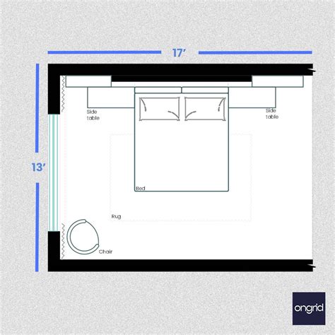 Japanese-Inspired Zen Bedroom Design | 17' x 13' – Ongrid Design