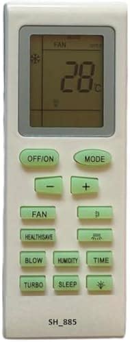 Buy Upix AC Remote No. 18A, Compatible/Replacement for Voltas AC Remote ...