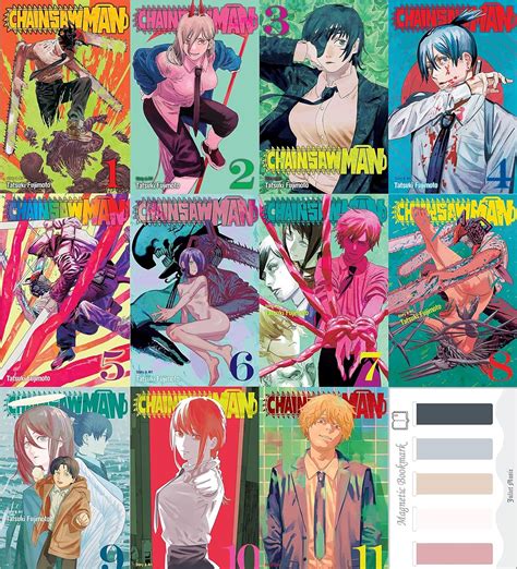 Amazon.com: Chainsaw Man Manga Collection 11 Book Set volumes 1-11 by ...
