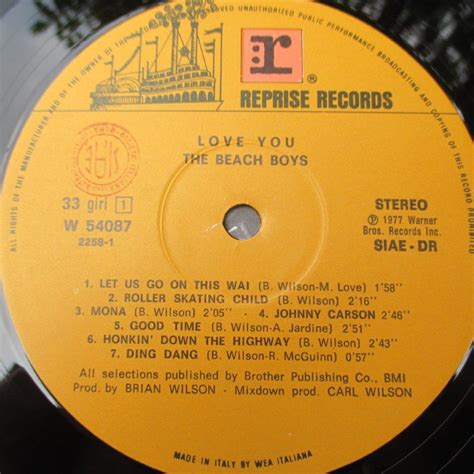 The Beach Boys – Love You | Disc Vinil Original - Sunet Retro