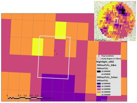 Nightlight Intensity Change Surrounding Nature Reserves: A Case Study ...