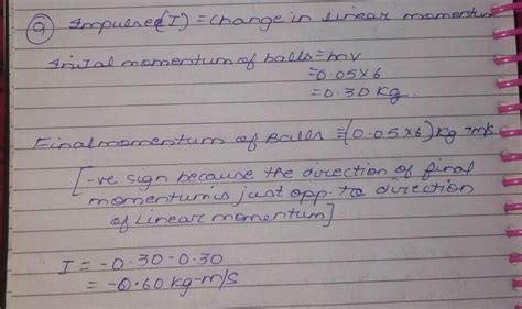 Two billiard balls each of mass 0.05kg moving in opposite directions ...