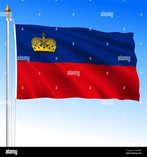 Liechtenstein coat of arms Stock Vector Images - Alamy