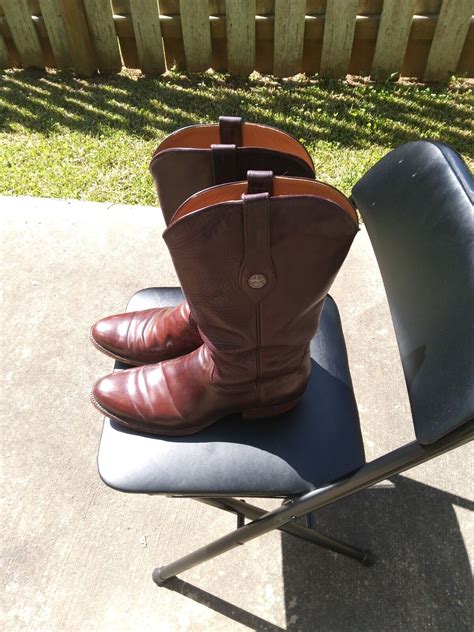 J B HIiLL 2K5 CORDOVAN RARE BOOTS - Gem