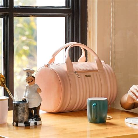 Travel Duffel Bag Pink Small 14x7 Inch Online - Premium Duffel Bag ...
