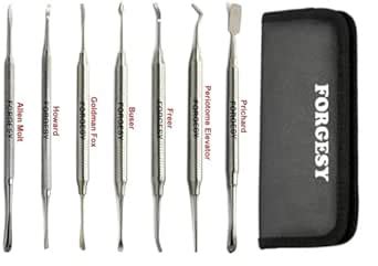 TRUBIOLOGY Dental Surgery Instruments Kit PRICHARD,PERIOTOMEELEVATOR ...