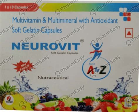Buy Neurovit New Formula Strip Of 10 Capsules Online & Save Up to 24% ...