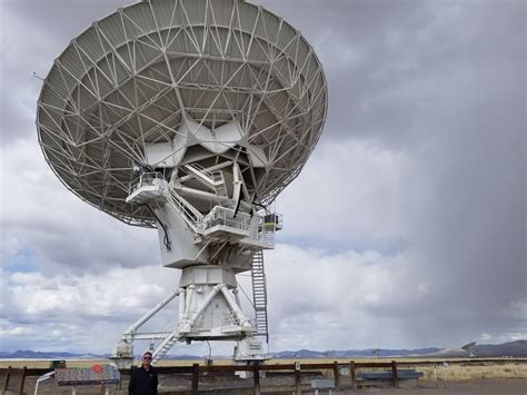 Visiting Very Large Array (VLA) New Mexico