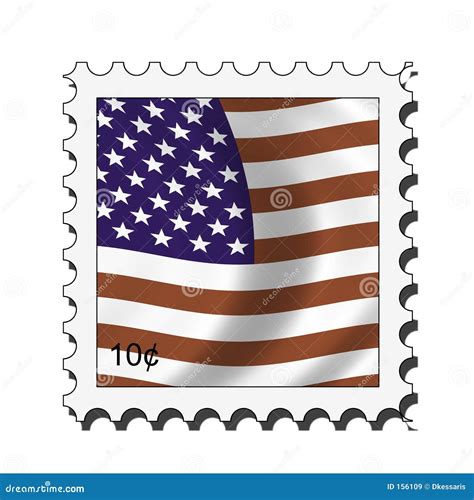 Usa American Stamp Royalty Free Stock Images - Image: 156109