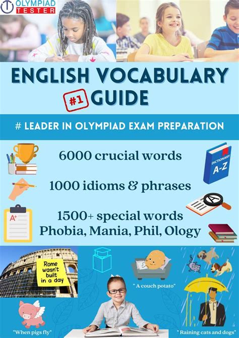 English Vocabulary Topper's guide | Olympiad tester