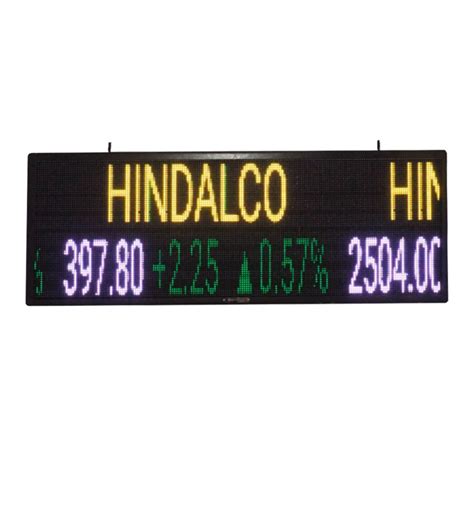 Buy 4 x 2 ft Pollution Parameter Display Board P6 Outdoor Industry Air ...