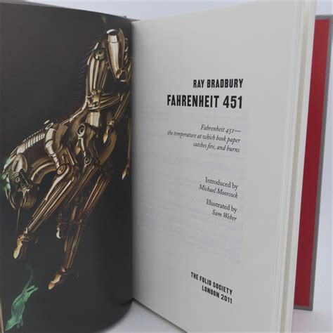 Fahrenheit 451. Folio Society (2011) - Ulysses Rare Books