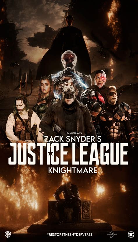 ArtStation - Justice League Knightmare Zack Snyder's Justice League ...