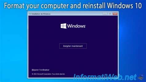 Format Computer and Install Windows 10 的图像结果