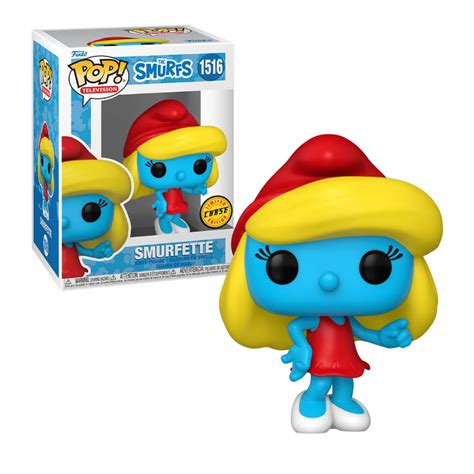 POP FUNKO 1516 CHASE SMURFETTE - THE SMURFS CHASE - MCFLY COLECIONÁVEIS