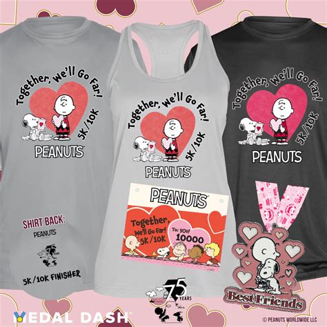 Peanuts® 'Together We'll Go Far 5K/10K' - Medal Dash