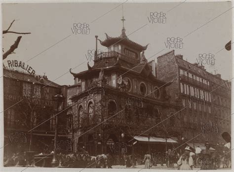 The Ba-Ta-Clan theatre (present Bataclan). Aristotype.