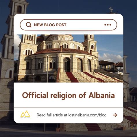 Official religion of Albania - Lost in Albania