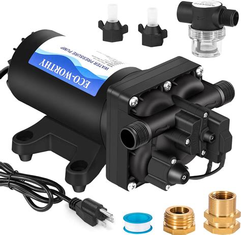 Amazon.com: TDR Venus 110V On Demand Water Pump 50 psi Water Pressure ...