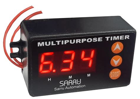 SARRU MTS: Multipurpose Programable Timer Switch with 4 Operation Modes ...